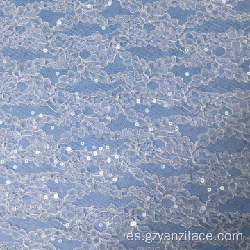 Venta al por mayor French Chantilly Lace Fabric